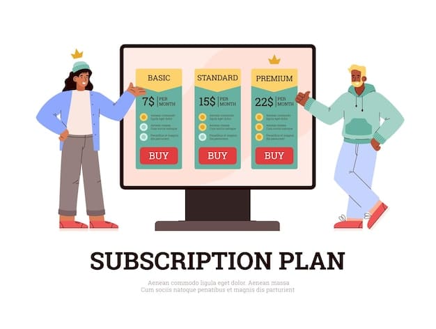 A chart comparing different streaming service tiers, features, and prices, with annotations highlighting key differences and value propositions for US consumers.