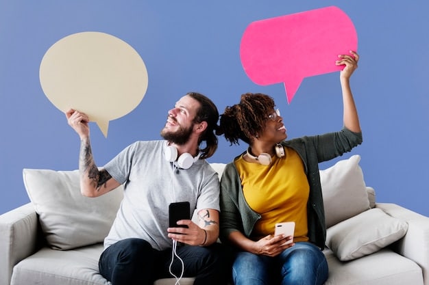 A collage of American TV couples, with speech bubbles indicating common relationship conflicts (e.g., miscommunication, infidelity). Juxtapose this with a thought bubble above a sad second lead, wishing for a simple, honest connection with the protagonist.