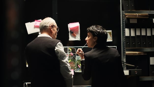 A behind-the-scenes image of a K-drama set, showing the writer, director, and actors collaborating on a scene.